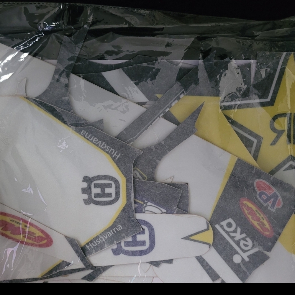 Husqvarna White and Yellow Men's Accessory